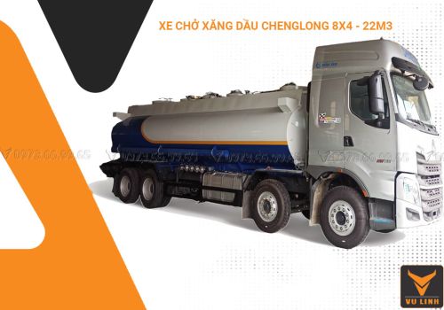 XE CHỞ XĂNG DẦU CHENGLONG 22M3 NÓC CAO