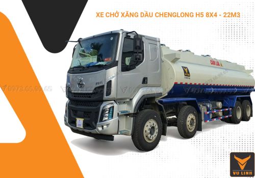 XE CHỞ XĂNG DẦU CHENGLONG 22M3 NÓC THẤP