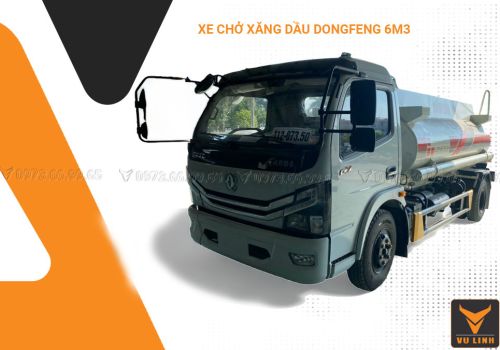 XE CHỞ XĂNG DẦU DONGFENG 6M3