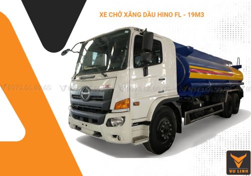 XE CHỞ XĂNG DẦU HINO 6X2 19M3