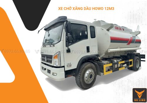 XE CHỞ XĂNG DẦU HOWO 12M3