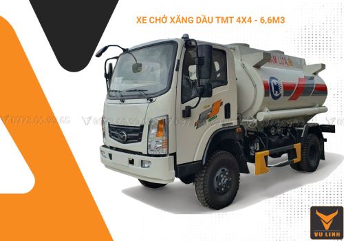XE CHỞ XĂNG DẦU TMT 4X4 7M3