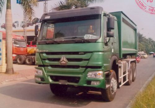 Xe chở rác 20 khối Howo