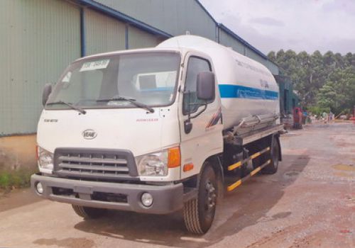 Xe chở oxy lỏng 4 khối Veam Hd800