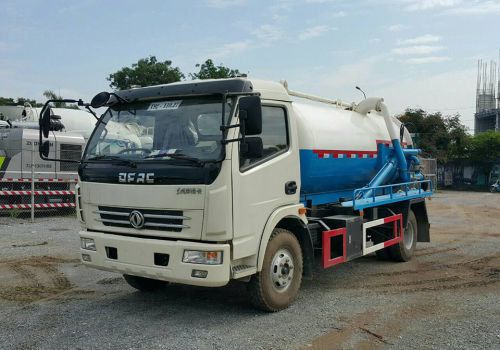 Xe hút bùn, hút chất thải Dongfeng 6 khối