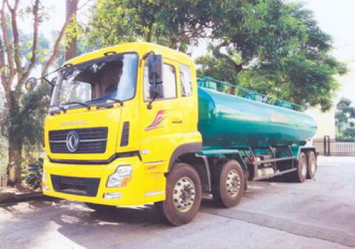 Xe chở hóa chất chở hexane 24 khối Dongfeng