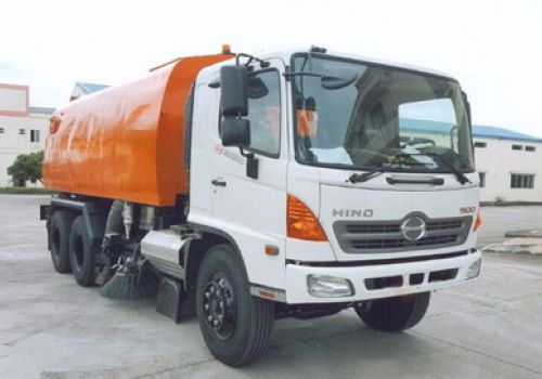Xe quét đường hút bụi 6 khối Hino FM
