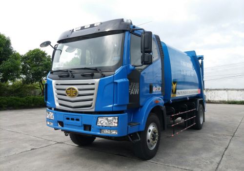 XE ÉP CHỞ RÁC 12 KHỐI FAW