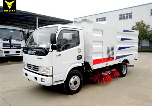 XE QUÉT HÚT BỤI ĐƯỜNG 4 KHỐI DONGFENG EURO 5