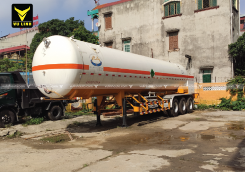 Sơ Mi Rơ Mooc Chở Oxy lỏng 25 khối