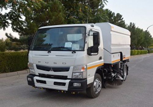 Xe quét đường hút bụi 4 khối Misubishi Fuso