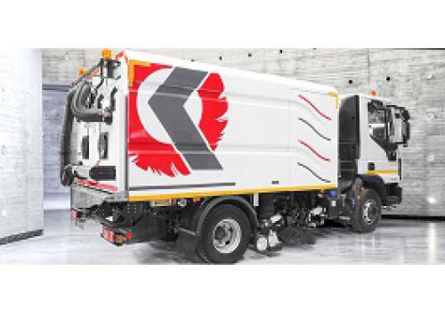 Xe quét đường hút bụi 5 khối Hino FC