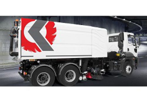 Xe quét đường hút bụi 9 khối Hino FM