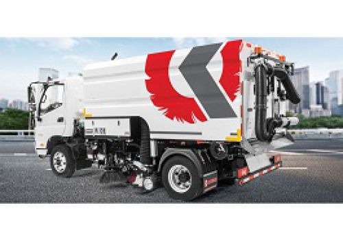 Xe quét đường hút bụi 4 khối Hino