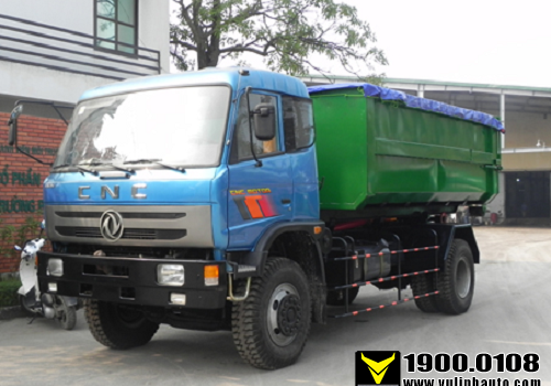 Xe chở rác thùng rời Dongfeng CNC AC8TD1