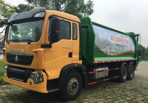 Xe cuốn ép rác Howo 22m3