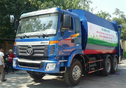 Xe cuốn ép rác Thaco 20m3