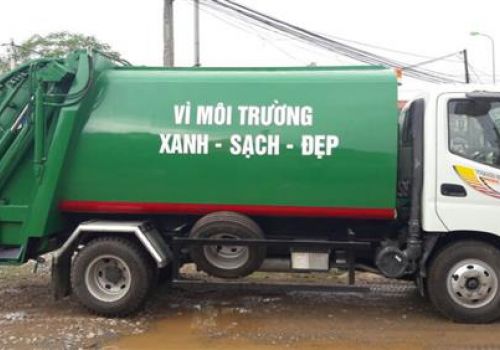 Xe cuốn ép rác Thaco 6m3