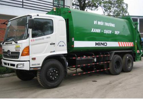 Xe cuốn ép rác Hino FM 22m3