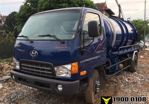 Xe hút bùn, chất thải Hyundai HD700 6m3