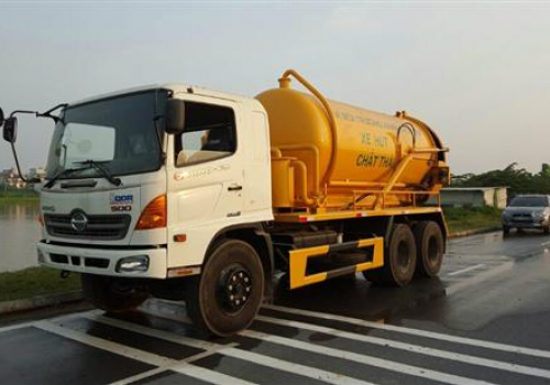 Xe hút chất thải Hino FM 12m3