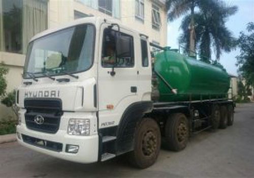 Xe hút chất thải Hyundai HD360 19m3