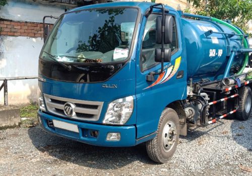 Xe hút bùn, hút chất thải 4 khối Thaco 500B