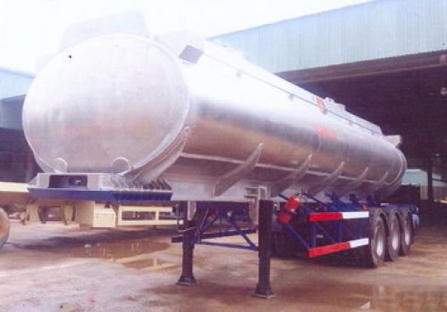 Sơ mi rơ mooc chở hóa chất chở ethylene glycol