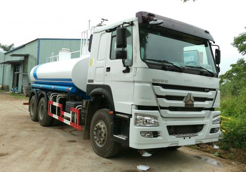 XE PHUN NƯỚC HOWO 12 KHỐI JYJ5253GSSC NHẬP KHẨU NGUYÊN CHIẾC