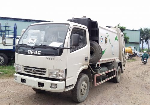 XE ÉP CHỞ RÁC DONGFENG 4 KHỐI CSC5070ZYS3 NHẬP KHẨU NGUYÊN CHIẾC