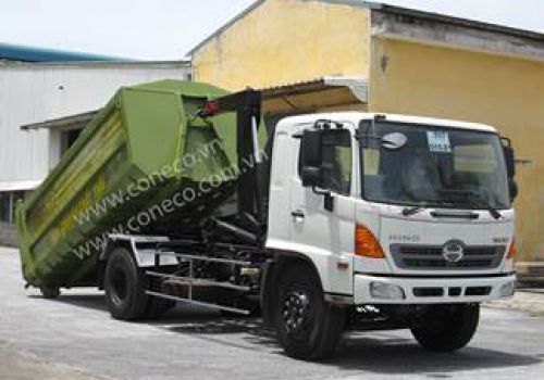 XE CHỞ RÁC Hooklift HINO FG8JJSB 12 KHỐI 6.2 Tấn