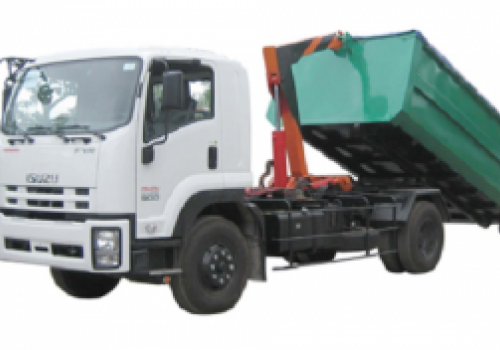 Xe chở rác thùng rời Isuzu FVR34L