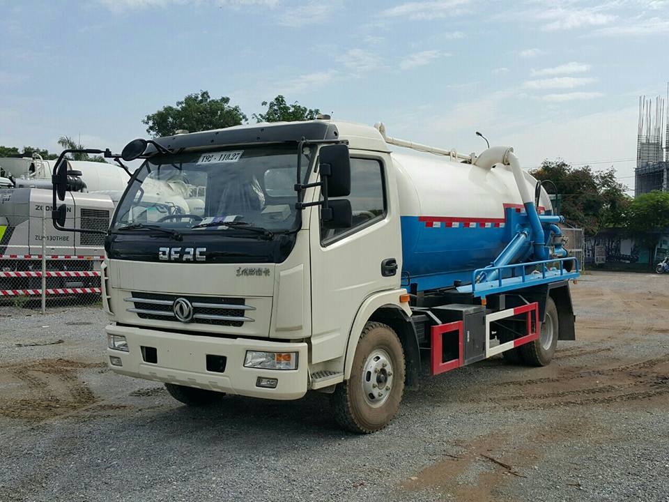 Xe hút bùn, hút chất thải Dongfeng 6 khối 4 Xe hút bùn, hút chất thải Dongfeng 6 khối
