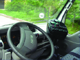 Xe quét đường hút bụi 5 khối ISUZU 7 Cabin xe quét đường hút bụi Isuzu 5 khối