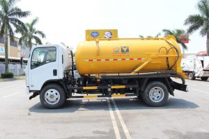 XE HÚT BÙN, HÚT CHẤT THẢI 7 KHỐI ISUZU NHẬP KHẨU NGUYÊN CHIẾC