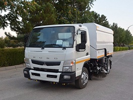 Xe quét đường hút bụi 4 khối Misubishi Fuso 2 Xe quét đường hút bụi 4 khối Misubishi Fuso