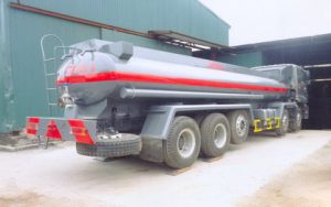 xe chở hóa chất, chở axít Sulfuric 14 khối Thaco 4 xe chở hóa chất, chở axít Sulfuric 14 khối Thaco