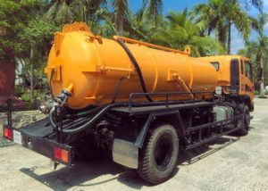 xe hút bùn, hút chất thải 6 khối Trường Giang