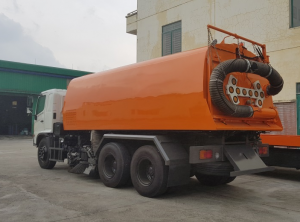 Xe quét đường Hino FM 10m3 6 xe quet hut bui duong Hino FM 10m3