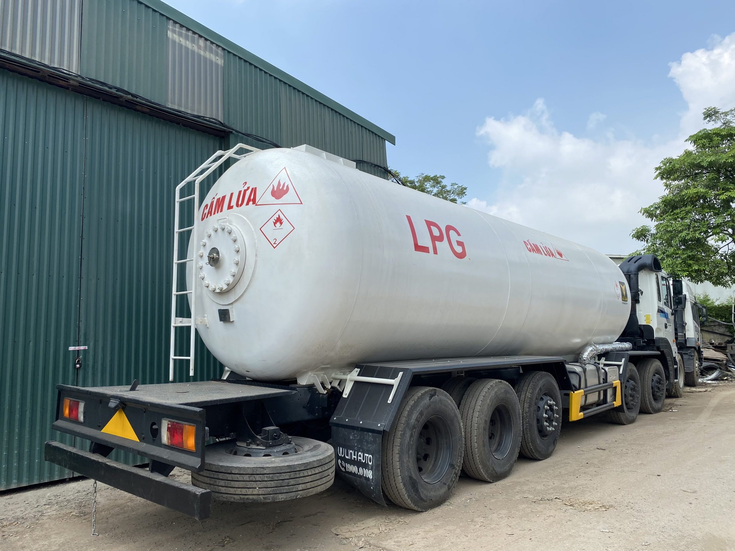 Xe chở lpg Hyundai hd360 4 xe chở lpg Hyundai hd360